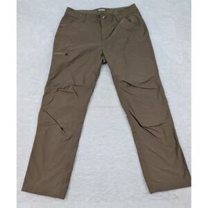 Marmot Pants Men's 34x29 Khaki Nylon Stretch Hiking Outdoor Casual Cargo L44070S